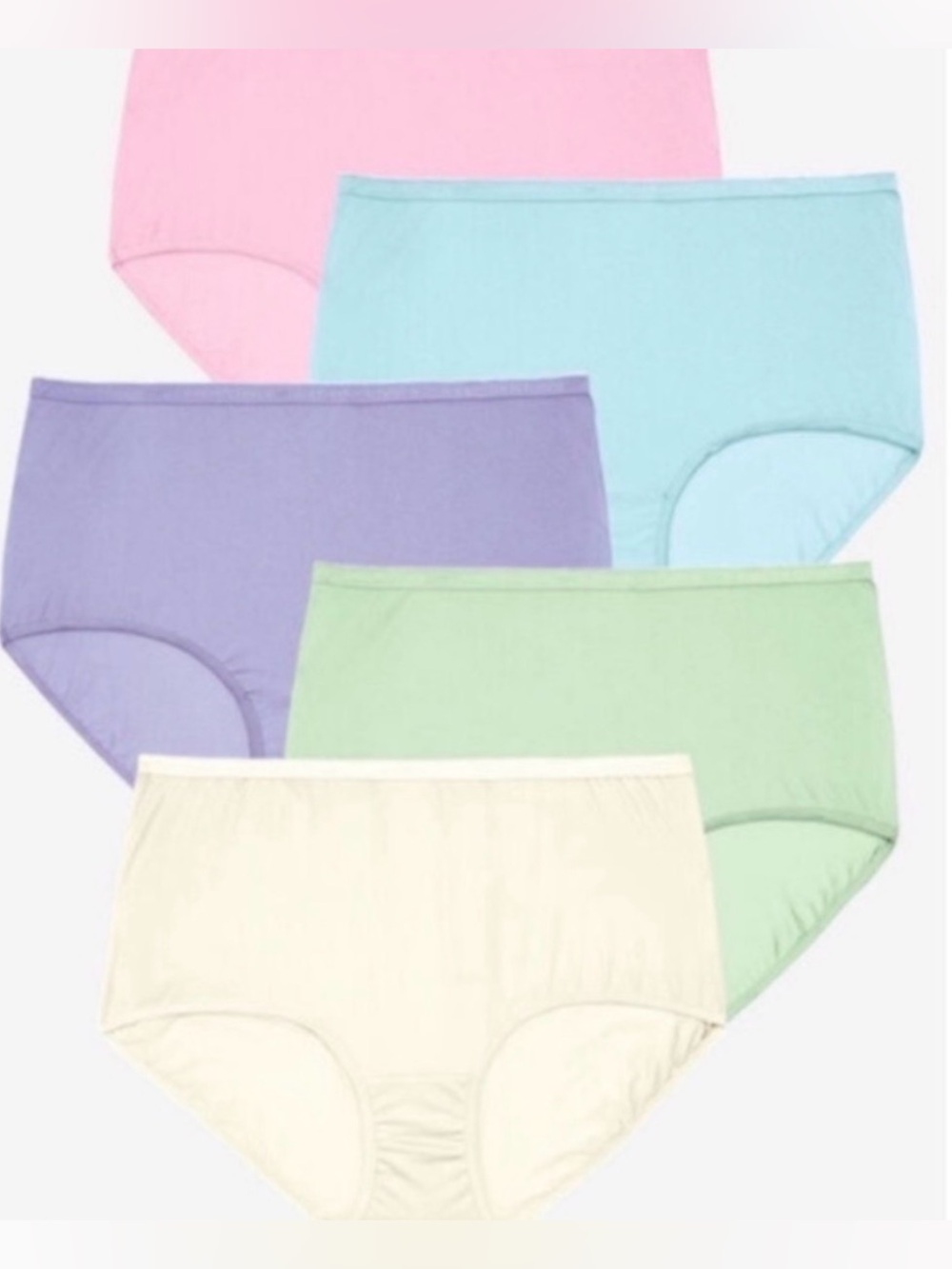 New 5 Pack Nylon 
Panties stretch Choice Woman
Within Size 12 5X 32/34